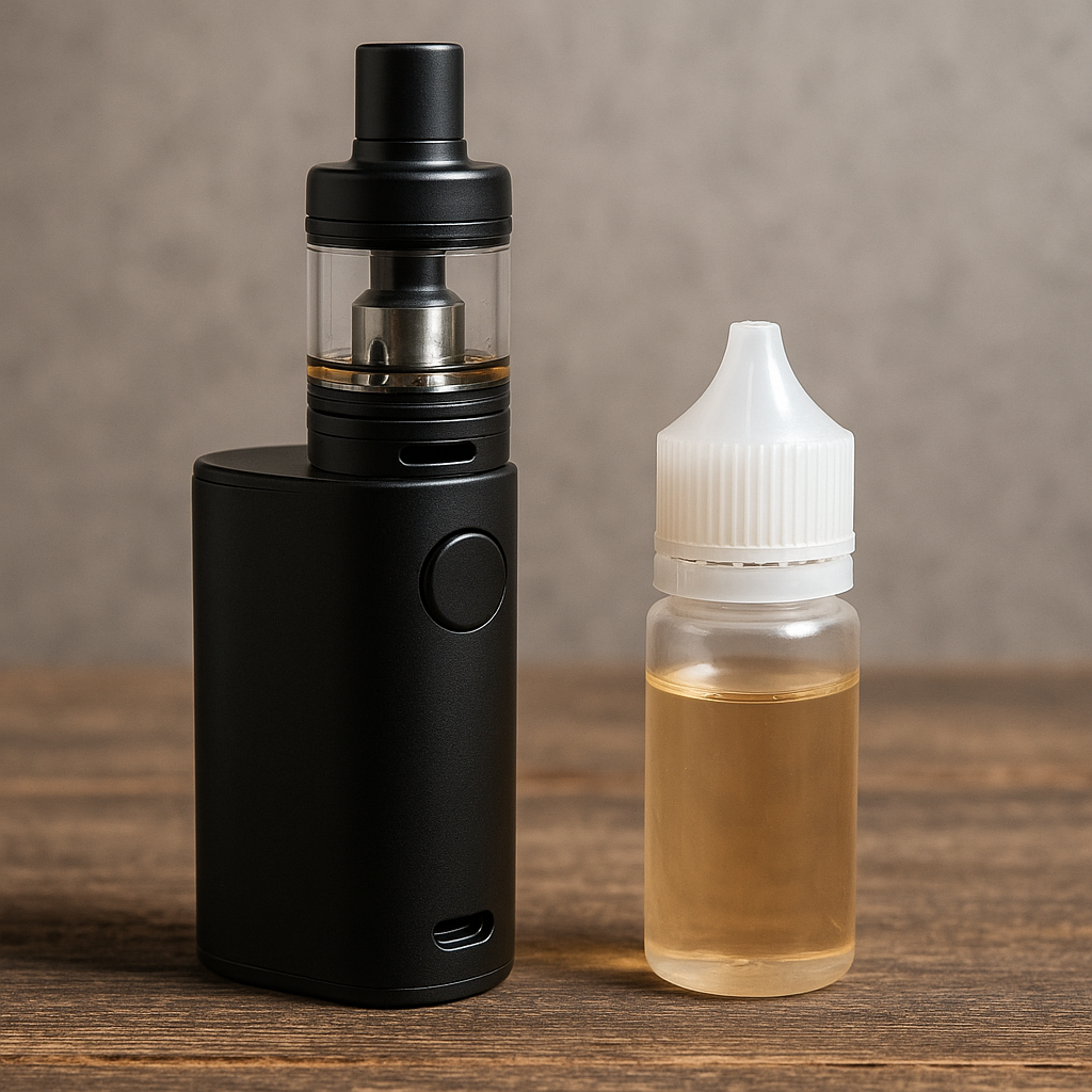 E-Zigaretten Gerät mit Liquid